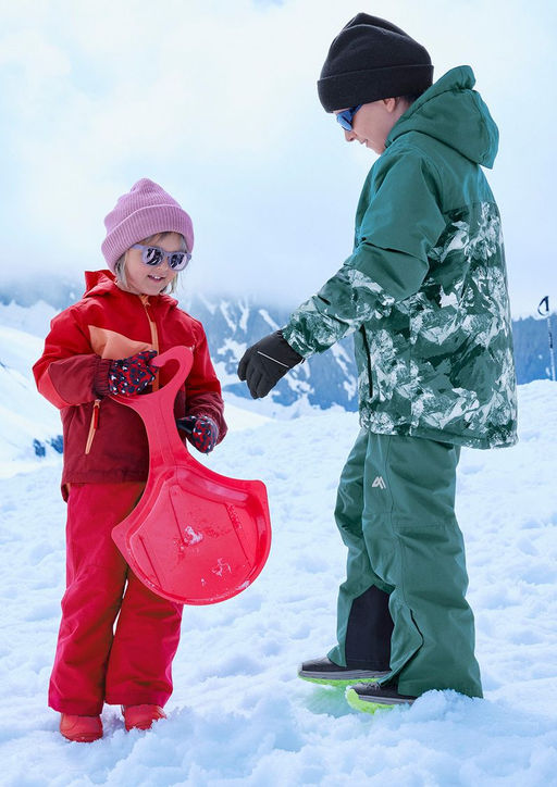 Зимние мембранные штаны для девочек LUPILU синие  фото 6