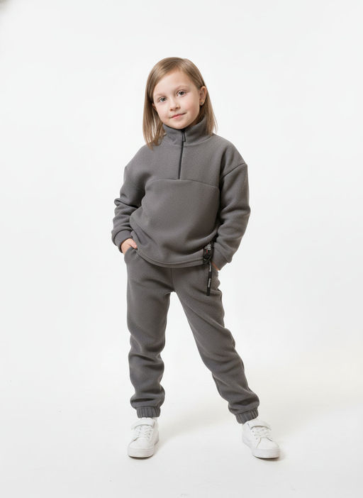 Костюм "КД-124" серый, флис