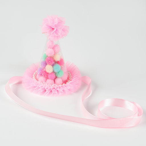 Цена за 6 шт. Колпак Праздничный, цвет розовый