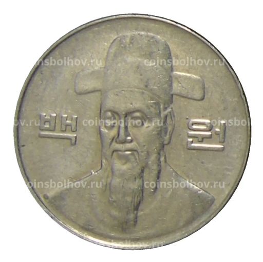 100 вон 1999 года Южная Корея