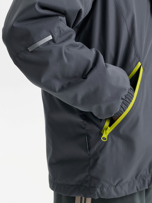 PELICAN, ветровка для мальчиков, Серый