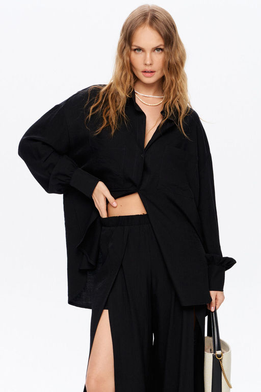 Рубашка Pirs 6002 черный