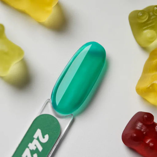 Гель-лак Glass №242 - зелёный - Patrisa nail фото 2