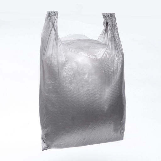 Цена за 2 шт. Мешки для мусора с ручками 30 л, «Эконом», ПНД, 8 мкм, набор 30 шт, 31 х 19 х 60 см