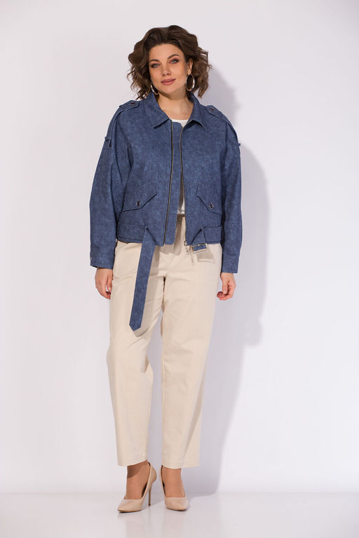 Костюм Liliana 1522-1507 синий+экрю