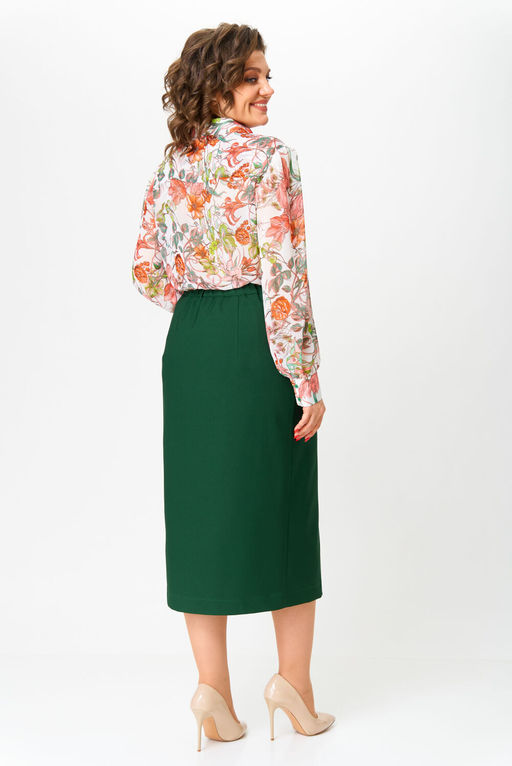 Костюм ANDINA CITY 9061-25 изумруд+мультиколор  фото 4