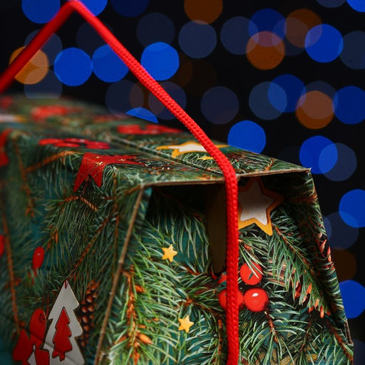 Коробка подарочная Сумка бирюзовая, 22,5 х 34 х 10 см - Simaland фото 5