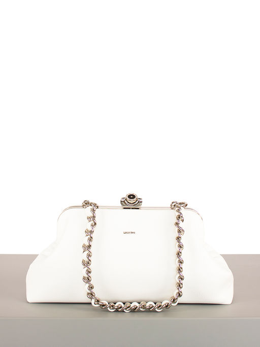 LACCOMA сумка Паола-Л815-белый эко кожа хлопок фото 4