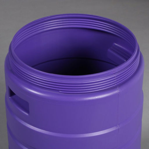 Бочка пищевая, 35 л, горловина 27 см, пластиковая, с крышкой, МИКС