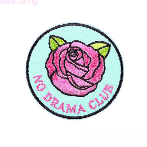 Нашивка No drama club