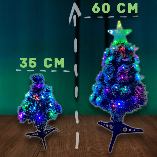 Елка светодиодная искусственная 60 см, светодиод - Super bat фото 4