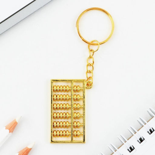 Брелок для ключей и монета «Финансовой королеве», 8×14 см