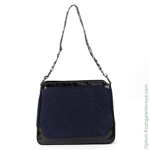 Женская замшевая сумка 73550 Блу