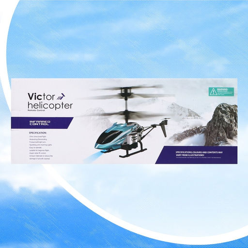 Вертолёт радиоуправляемый Victor, заряд от USB, свет, элементы из металла, цвет серый - Simaland фото 9