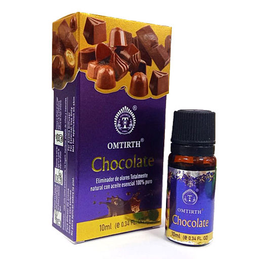 Ароматическое натуральное масло Chocolate OMTIRTH 10мл Индия