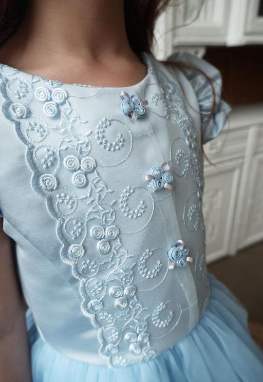 А22-3 Платье для девочки Эльза - Etoelf фото 8