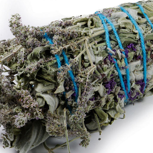 Трава для окуривания Лесная Мята 18-20см 30-35гр защита от нечисти и привлечение богатства