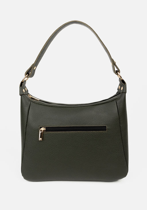 Сумка хобо из кожи №L123