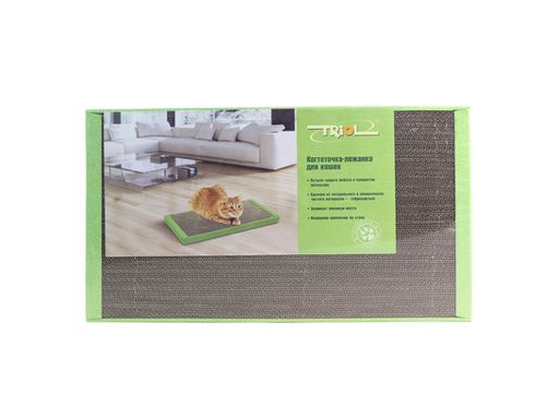 Когтеточка гофрокартон, 50*24*3.5см, СТ48, 20., Триол