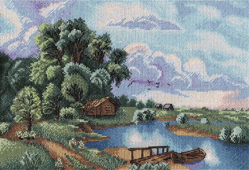 Набор для вышивания PANNA PS-1817 Родной край 32.5 х 23 см