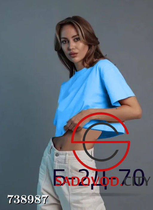 Футболка кроп топ женская