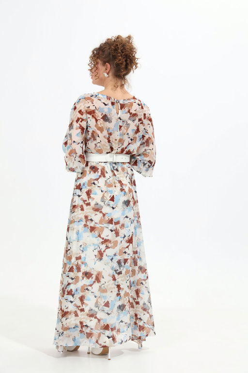 Платье NIKVA н963-1 акварель  фото 2