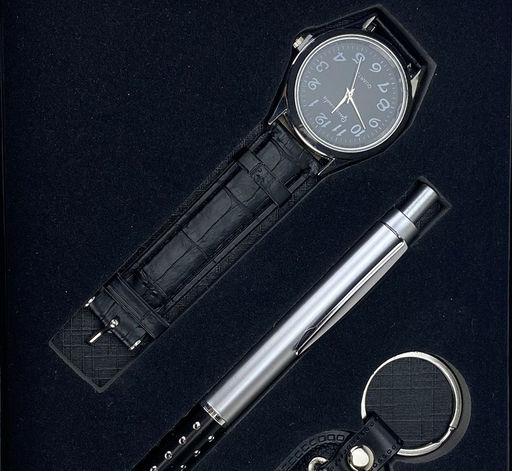 Подарочный набор для мужчин с аксессуарами 3в1 ,20x14x2,5см - Family фото 2