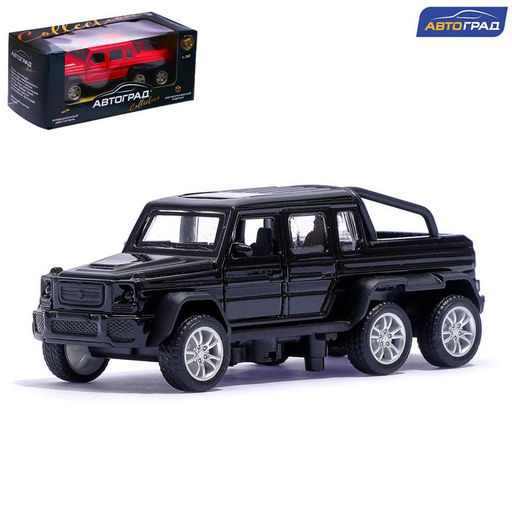 Машинка металлическая Внедорожник 6X6, 1:32, инерция