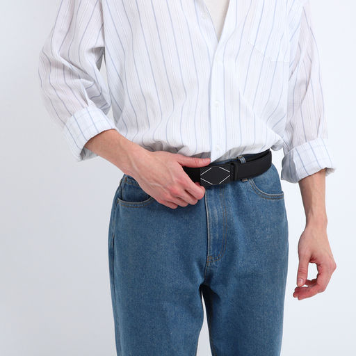 Ремень мужской Великан, ширина 3,5 см, автомат, цвет чёрный - Simaland фото 2