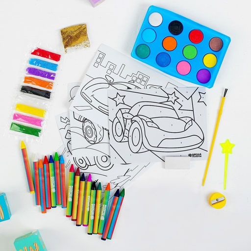 Набор для рисования Гонки в пакете - Школа талантов фото 2