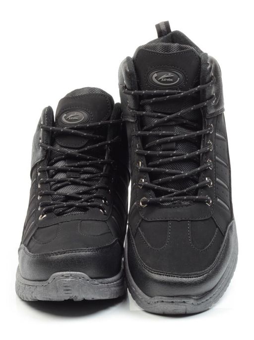 03-CRK6606-6 BLACK/GREY Ботинки зимние мужские - No name фото 14