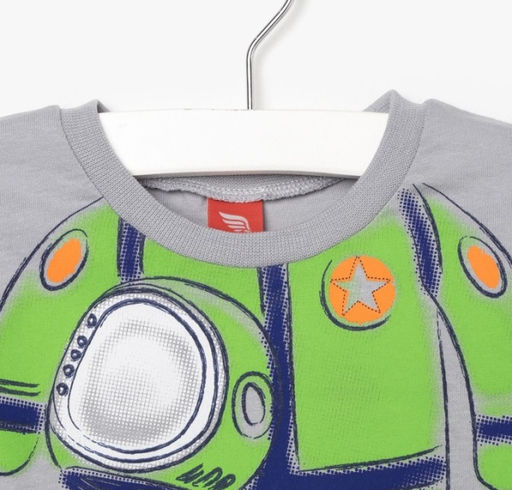 CRB wear/CAB 5262 Пижама, серый бирюзовый/Ex.Cherubino  фото 3