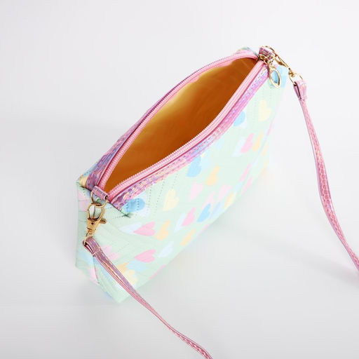 Сумка детская на молнии, цвет зелёный - Simaland фото 3