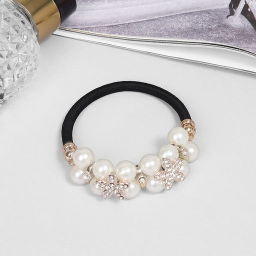 Цена за 3 шт. Резинка для волос «Тайна морей», цветы