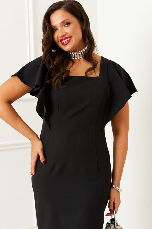 Платье Beautiful Free 6385 черный