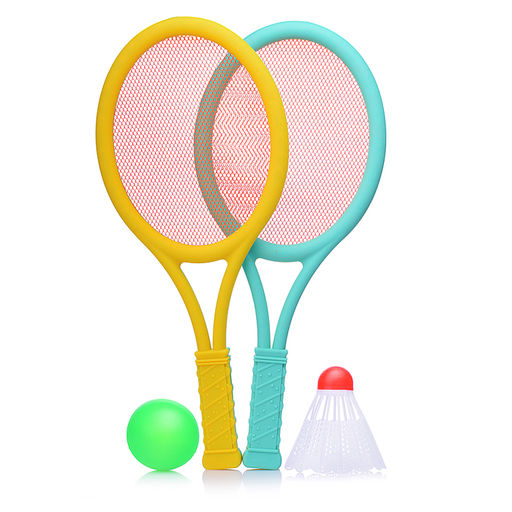 Набор игровых ракеток (2 ракетки, волан, мяч)