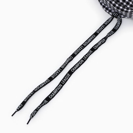 Берет в клетку, цвет черный, р-р 56см - Overhat фото 4