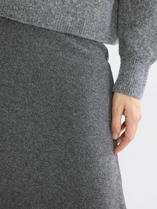 Bisiklet Yaka Kad?n Triko Kazak