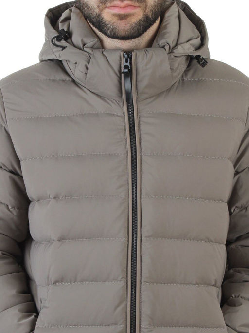 6276 GRAY Куртка мужская зимняя (200 гр. холлофайбер)