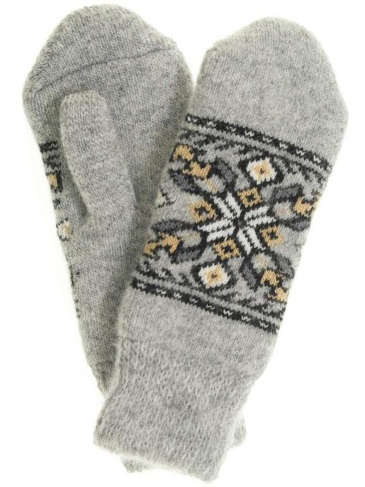Варежки женские "Узор" КРУГ 3416-3