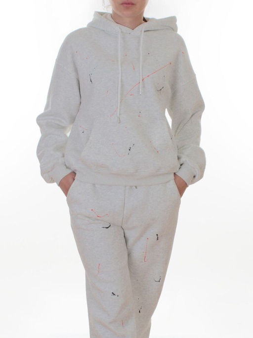 006 LT. GRAY Костюм спортивный зимний женский (95% хлопок, 5% полиэстер)