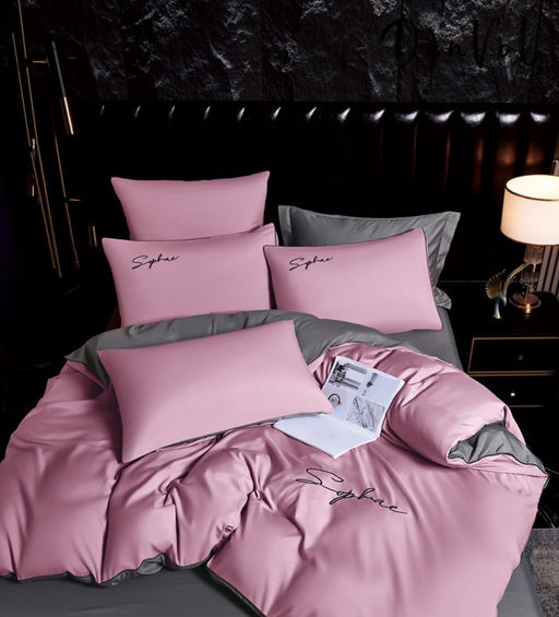 КПБ Denvol однотонный на резинке по кругу DENOR002 2 спальный