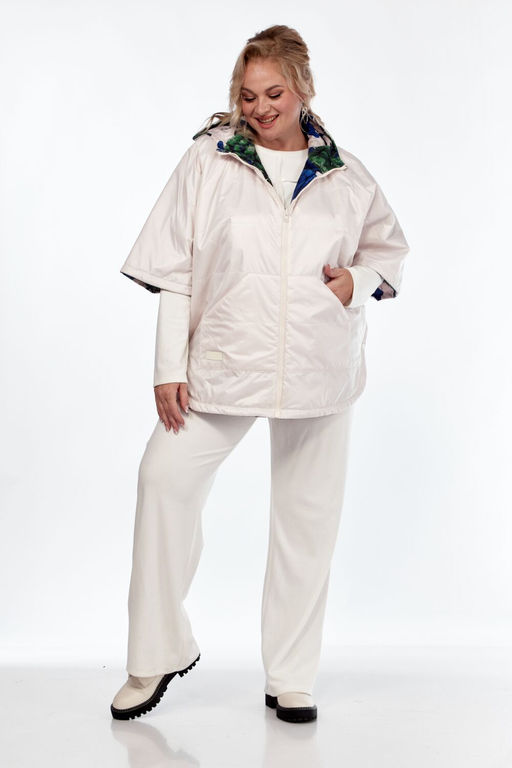 Пончо Diamant 2014 белый