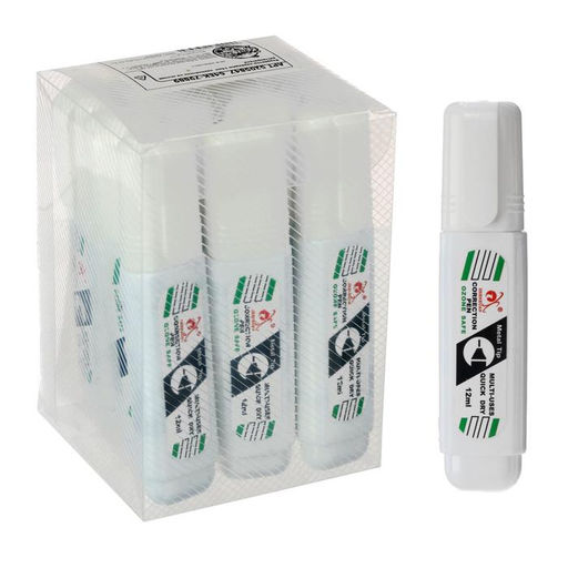 Цена за 12 шт. Корректор-карандаш 12 мл., металлический наконечник, на основе растворителя