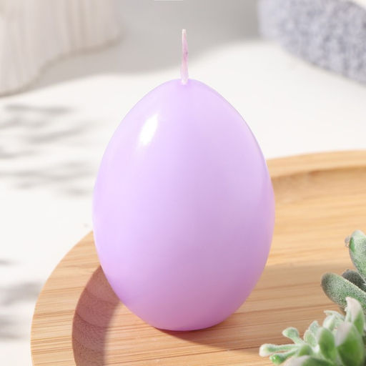 Свеча Пасхальное Яйцо, 4,5х6,5 см, 2 ч, 65 гр, МИКС - Simaland фото 5