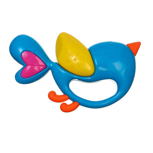 Набор погремушек Ежик и Птичка, 2 шт, Крошка Я  фото 4