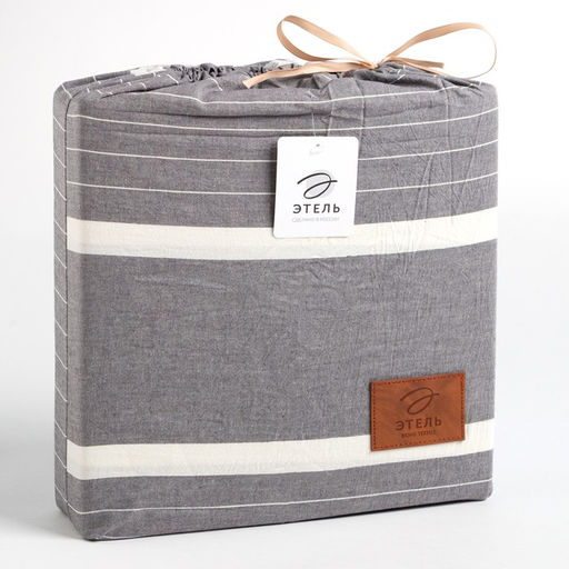 Постельное бельё Этель 1.5 сп Тренд 155х210 см,160х240 см, 50х70-2шт,100% жатый хлопок,140гр/м2  фото 6