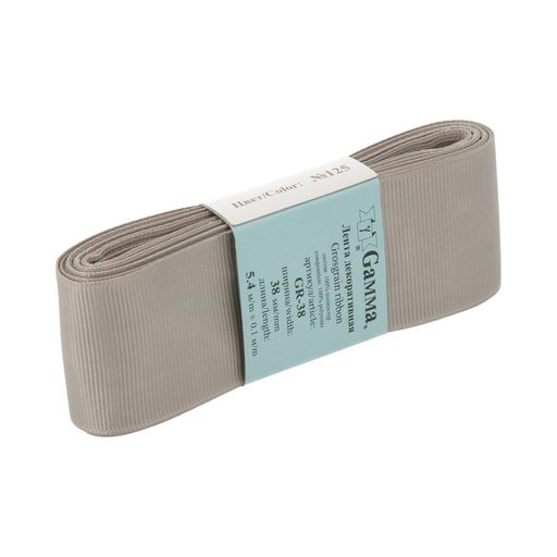 Gamma репсовая лента GR-38 ФАСОВКА 38 мм 1.1/2 5 х 5.4 м