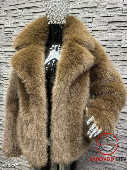 Шуба женская из искусственного меха