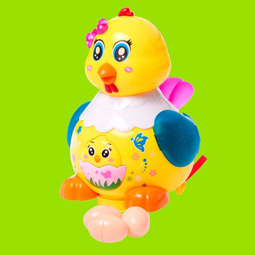 Развивающая игрушка Курочка, световые и звуковые эффекты, несёт яйца, МИКС - Simaland фото 8